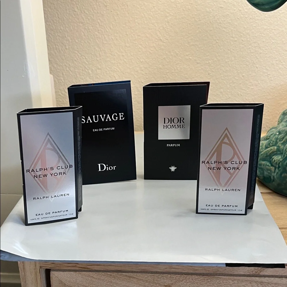 Dior & Ralph Lauren PARFUMS For Men-NEW